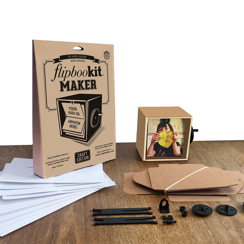 Blank DIY Card Kit 479031 NEW FlipBooKit Maker Kit Craft Edition